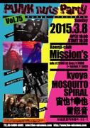 「kyoya presents『PUNK nuts Party Vol.75』」フライヤー