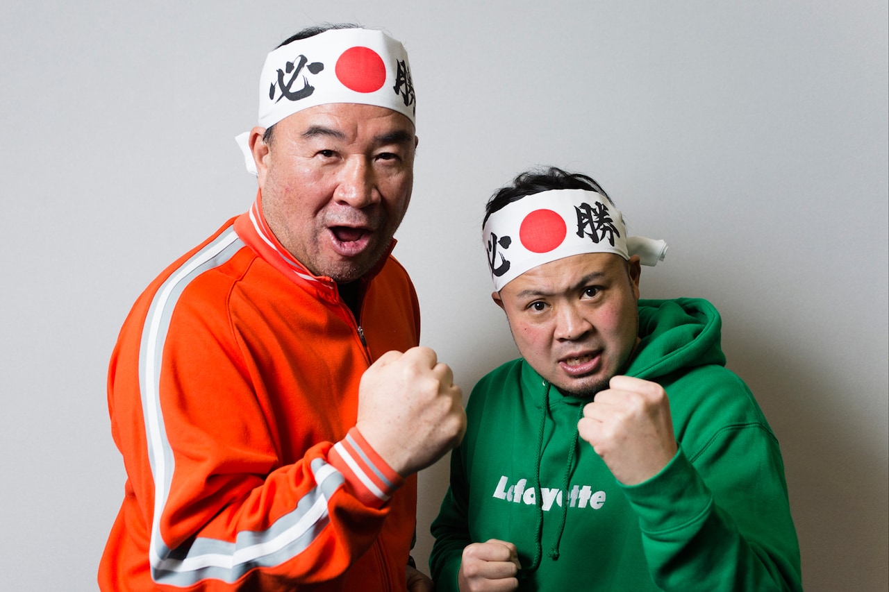 サ上とロ吉、ニューアルバムにプロレスラー越中詩郎が電撃参戦