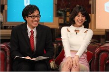 「音楽の時間～MUSIC HOUR～」出演時の水川あさみ、小藪千豊、ホラン千秋。 (c)フジテレビ