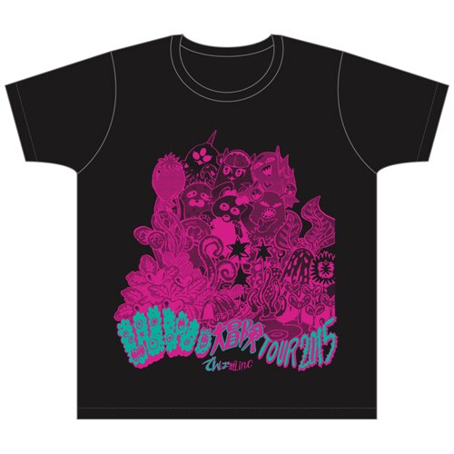 でんぱ組.inc「WWD 大冒険 TOUR オリジナルイラストTシャツ