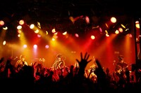 KANA-BOON「KANA-BOONのとぅるとぅるかむとぅるーTOUR 2015 ～クアトロだってばよ！編～」東京・渋谷CLUB QUATTRO公演の様子。（撮影：山川哲矢）