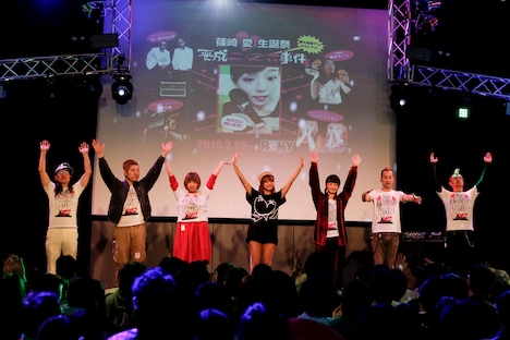 篠崎愛生誕祭イベント「平成二・二六事件」の様子。（Photo by Hajime Kamiiisaka）