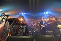 「スペースシャワー列伝JAPAN TOUR 2015 supported by uP!!!」DRUM Be-1公演のHAPPY。 （Photo by Yoshihiko Tanaka）