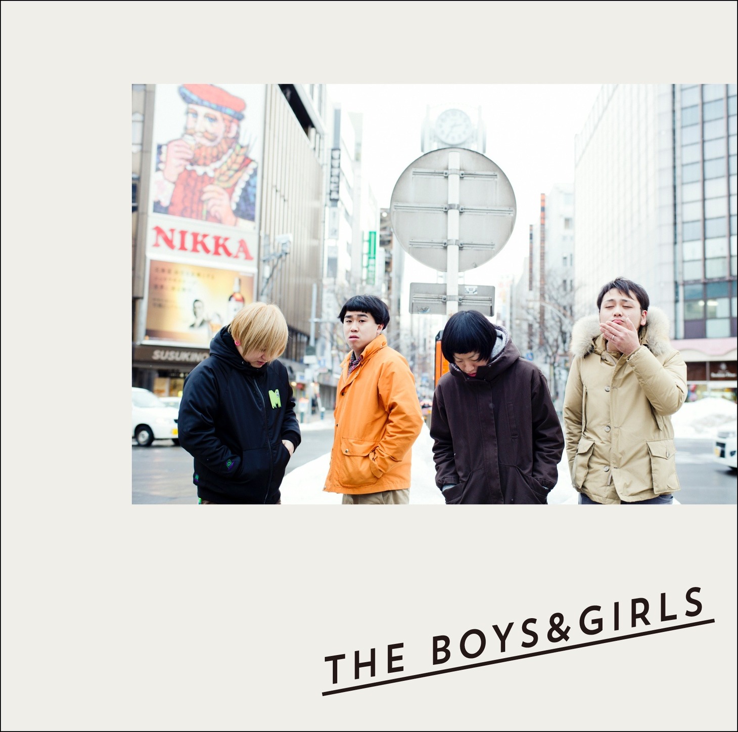 THE BOYS&GIRLS「バックグラウンドミュージック」北海道限定販売完全生産限定盤ジャケット