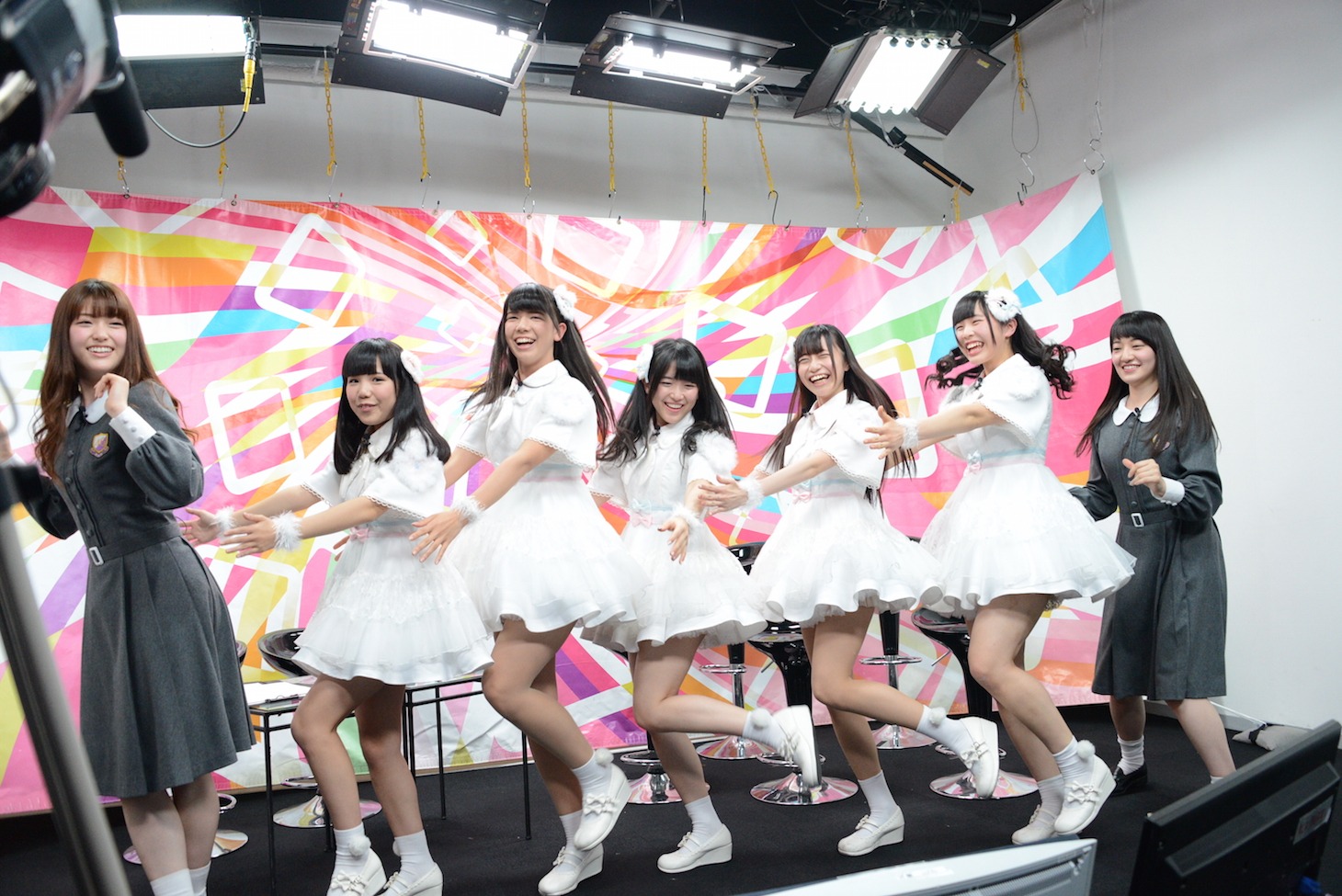 松村沙友理と中田花奈とAnge☆Reve。