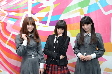 松村沙友理と中田花奈と夢みるアドレセンスの京佳。