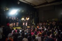 最後のMCの様子。