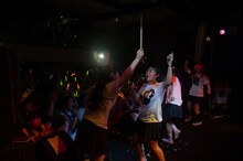 「乙女の散々な結末」の歌唱をリベンジするため再登場した仲野珠梨、美月柚香。