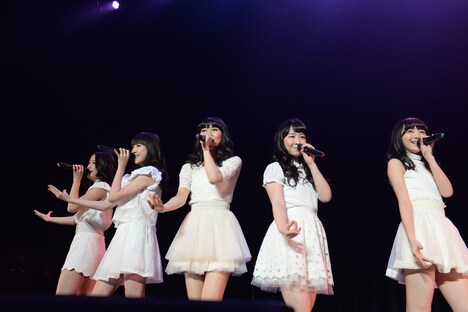 東京女子流「ザ・単ドク Vol.3」の様子。