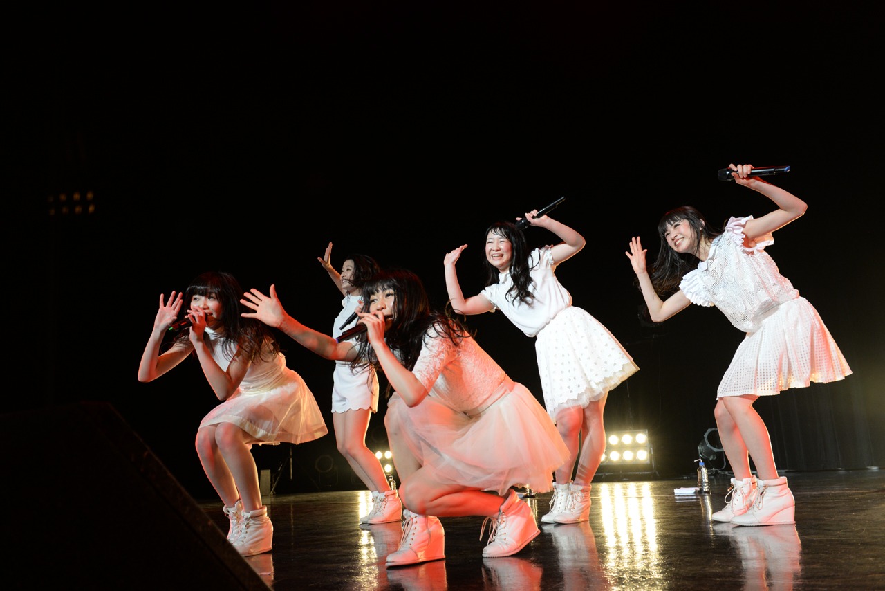 東京女子流「ザ・単ドク Vol.3」の様子。