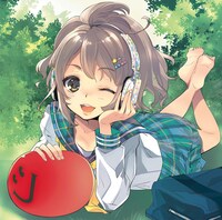 V.A.「J-アニソン神曲祭り-ハピネス-」ジャケット