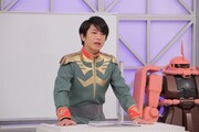 ガルマ・ザビの衣装で講義する及川光博。 (c)日本テレビ