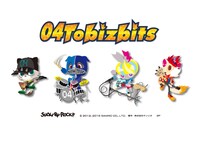 04 Limited Sazabysメンバーをイメージしたキャラクターバンド・04Tobizbits。