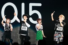 MCのIMALU、ヒャダイン、松本鈴香、こんどうようぢ。