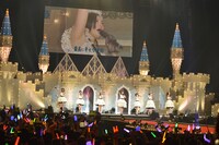 Berryz工房によるラストコンサートの様子。