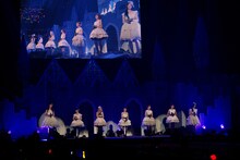 Berryz工房によるラストコンサートの様子。