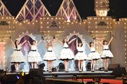 Berryz工房によるラストコンサートの様子。