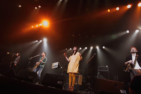 FoZZtone「『Return to Earth』TOUR」東京・赤坂BLITZ公演の様子。（撮影：オオタシンイチロウ［scene16works］）