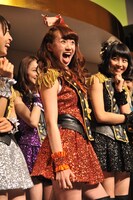 一発ギャグを行う後藤彩。