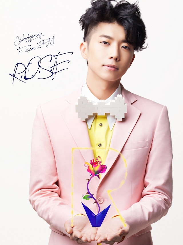 WOOYOUNG（From 2PM）「R.O.S.E」初回限定盤Aジャケット