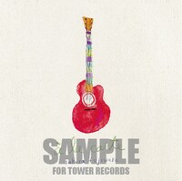 藤原さくら「a la carte」タワーレコード全国各店およびTOWER RECORDS ONLINE特典のステッカーデザイン。