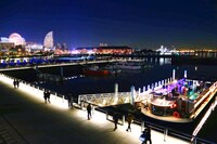 神奈川・横浜港の景色。