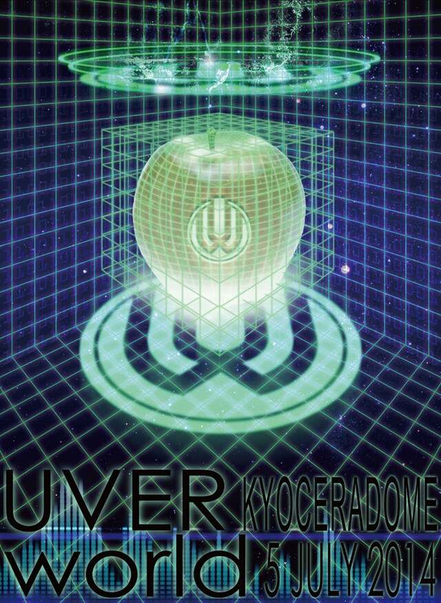 UVERworld「UVERworld Live at Kyocera Dome Osaka 2014.07.05」初回限定盤ジャケット