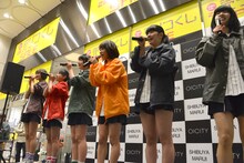 lyrical school「SPOT」発売記念イベントの様子。