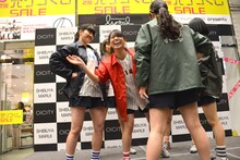 lyrical school「SPOT」発売記念イベントの様子。