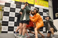 lyrical school「SPOT」発売記念イベントの様子。