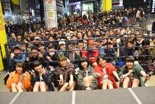 lyrical school「SPOT」発売記念イベントの様子。