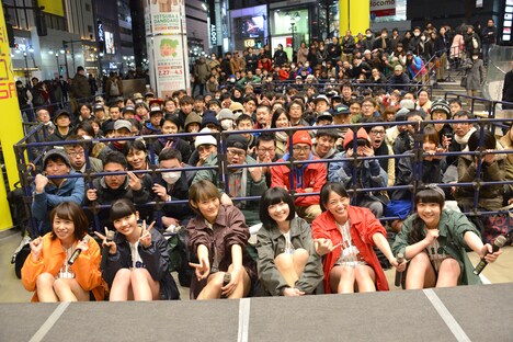 lyrical school「SPOT」発売記念イベントの様子。