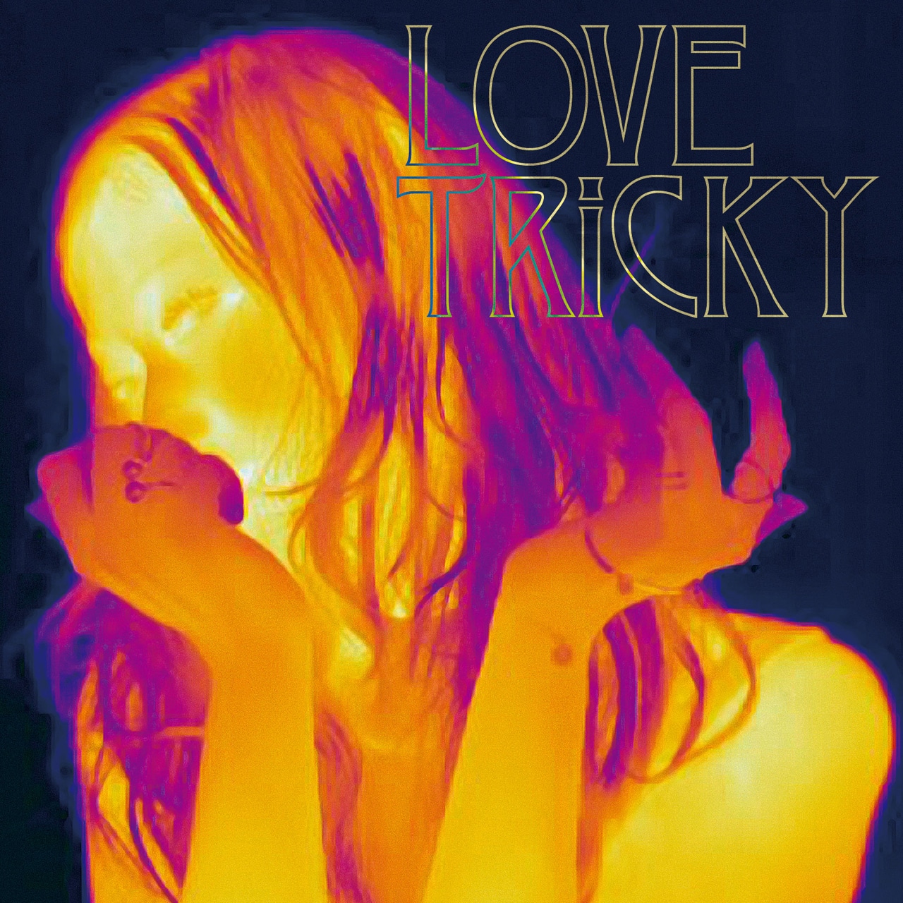 大塚愛「LOVE TRiCKY」CD盤ジャケット