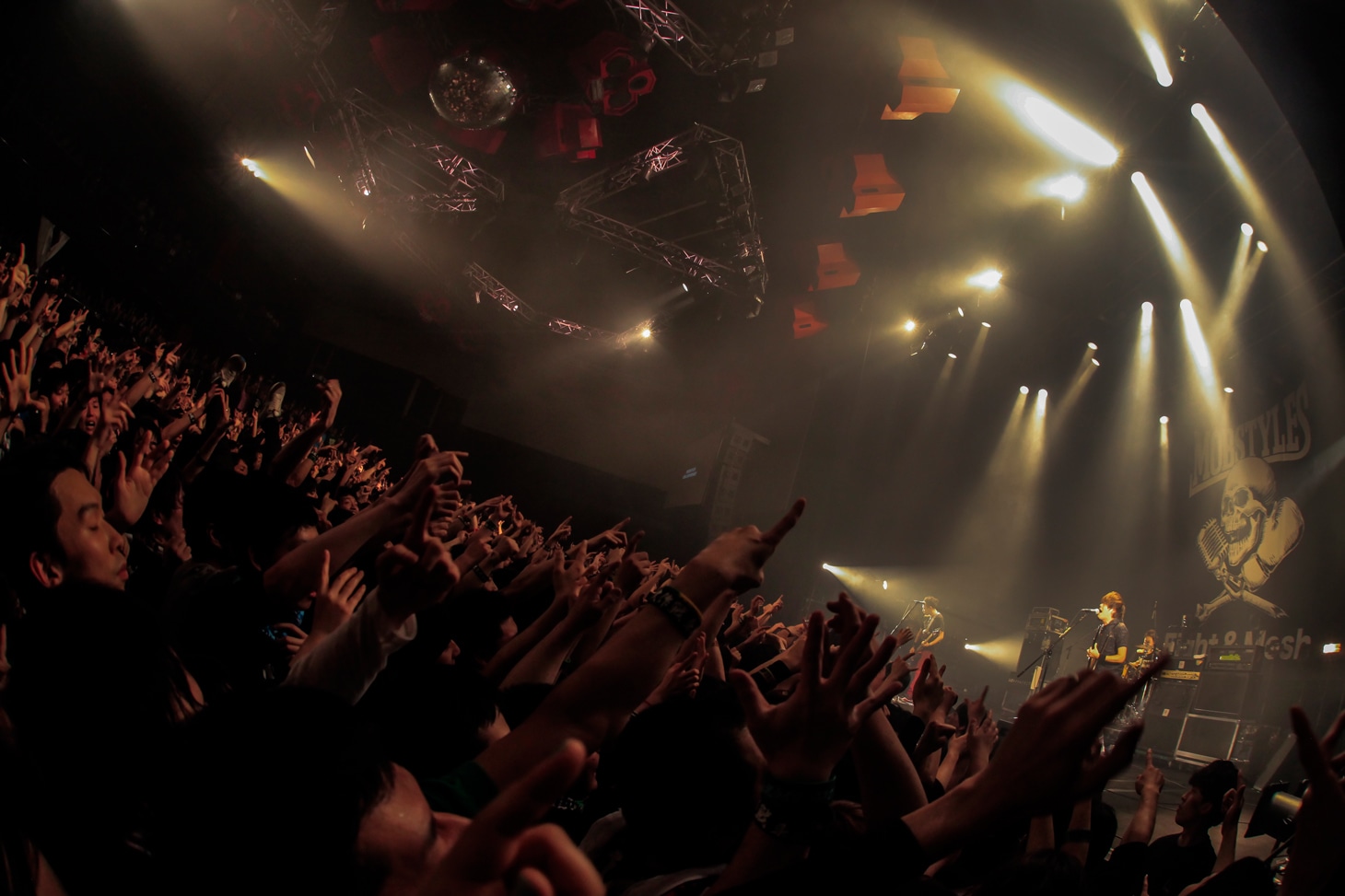「MOBSTYLES 15th Anniversary TOUR "FIGHT & MOSH"」東京・新木場STUDIO COAST公演の様子。（Photo by HayachiN）