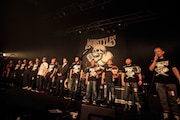 修斗の公式戦「MOBSTYLES 15th Anniversary TOUR "FIGHT & MOSH"」の出場選手。(Photo by HayachiN)