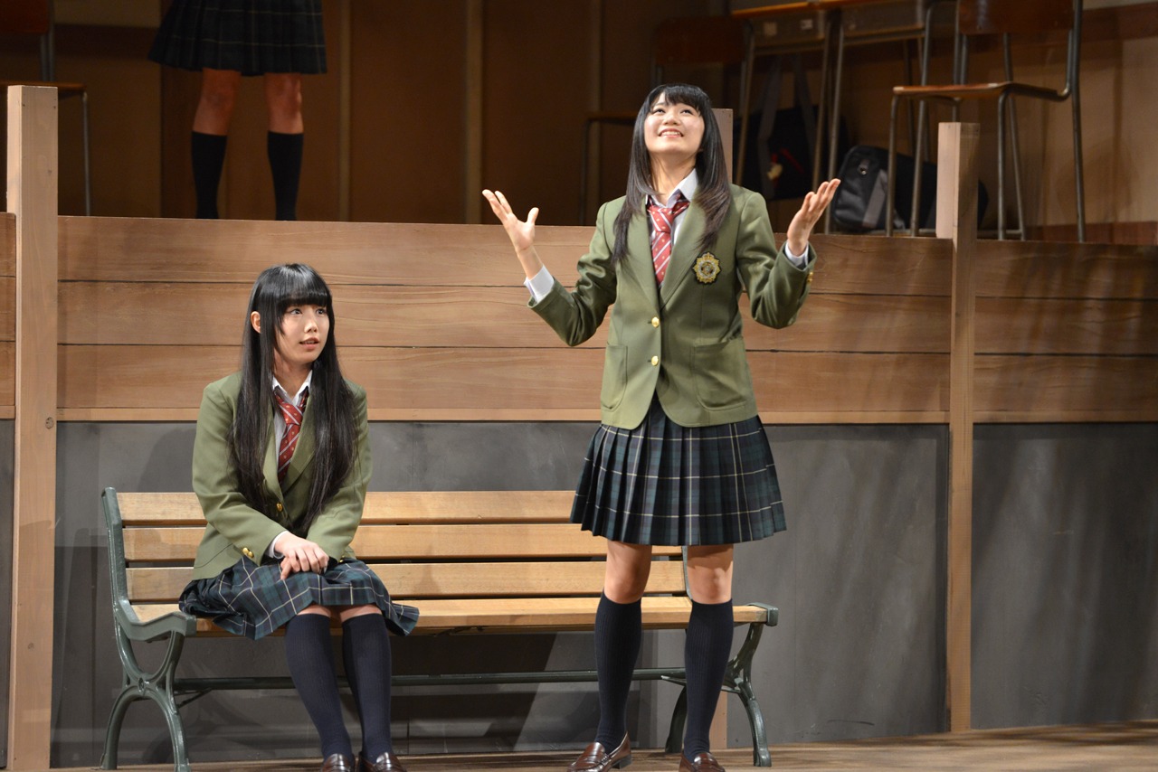「シアターシュリンプ 第一回公演 エクストラショットノンホイップキャラメルプディングマキアート」ゲネプロの様子。