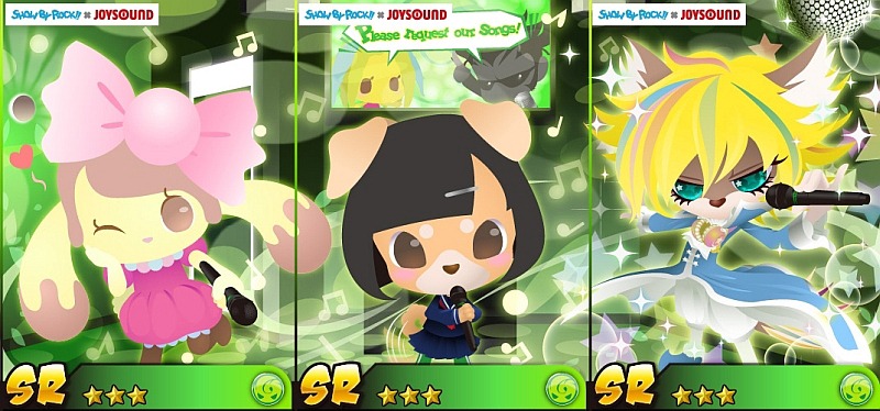 「歌えSHOW BY ROCK!!」キャンペーン応募者全員にプレゼントされる限定ブロマイド。
