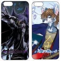 「SHOW BY ROCK!!フェア」で販売される「iPhone5/5s、iPhone6用ジャケット」。
