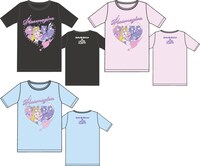 「SHOW BY ROCK!!フェア」で販売される「LISTEN FLAVOR×SHOW BY ROCK!!バンドT シャツ」。