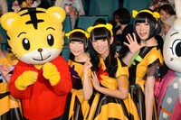 左からしまじろう、藤咲彩音、古川未鈴、夢眠ねむ。