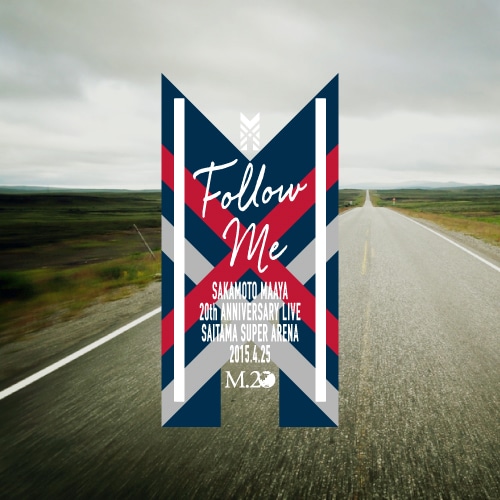 「坂本真綾20周年記念LIVE "FOLLOW ME"」イメージビジュアル