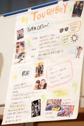 磯野莉音が用意してきたTOM☆CAT「TOUGH BOY」の資料。