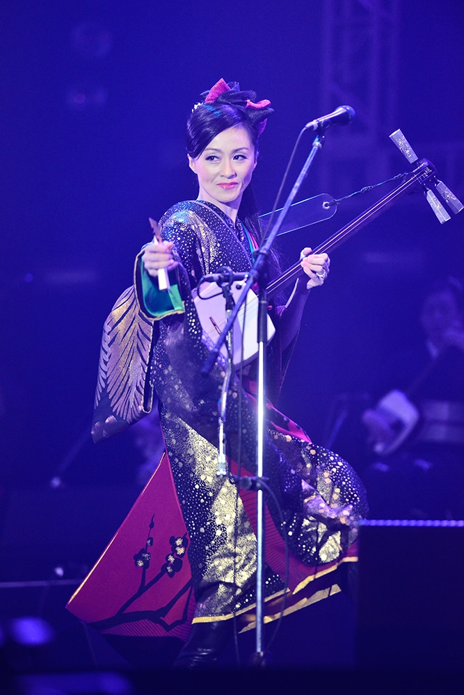長山洋子（Photo by Rui Hashimoto / Azusa Takada[SOUND SHOOTER]）