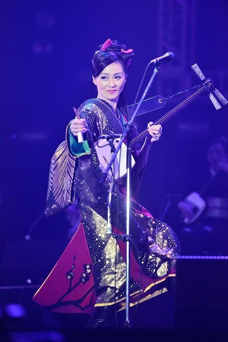 長山洋子（Photo by Rui Hashimoto / Azusa Takada[SOUND SHOOTER]）