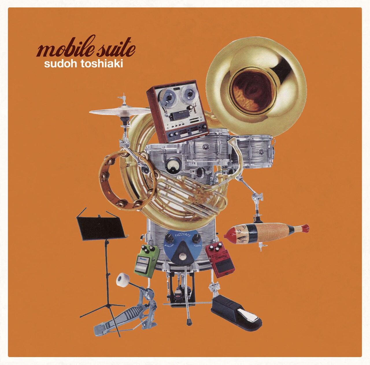 須藤俊明「mobile suite」ジャケット