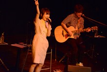 花澤香菜「君がいなくちゃだめなんだ」発売記念イベントの様子。