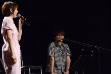 花澤香菜「君がいなくちゃだめなんだ」発売記念イベントの様子。