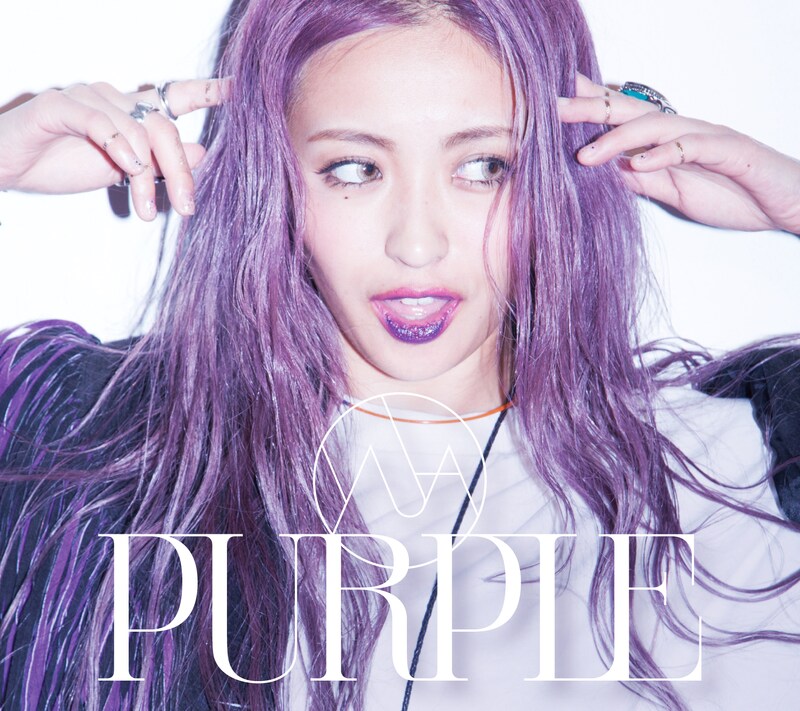 YU-A「PURPLE」初回限定盤ジャケット