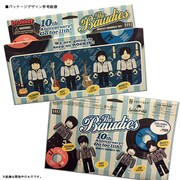 THE BAWDIES×brokkerフィギュアのパッケージデザイン。