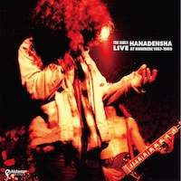 花電車「LIVE AT NOWHERE 1987-1989」ジャケット